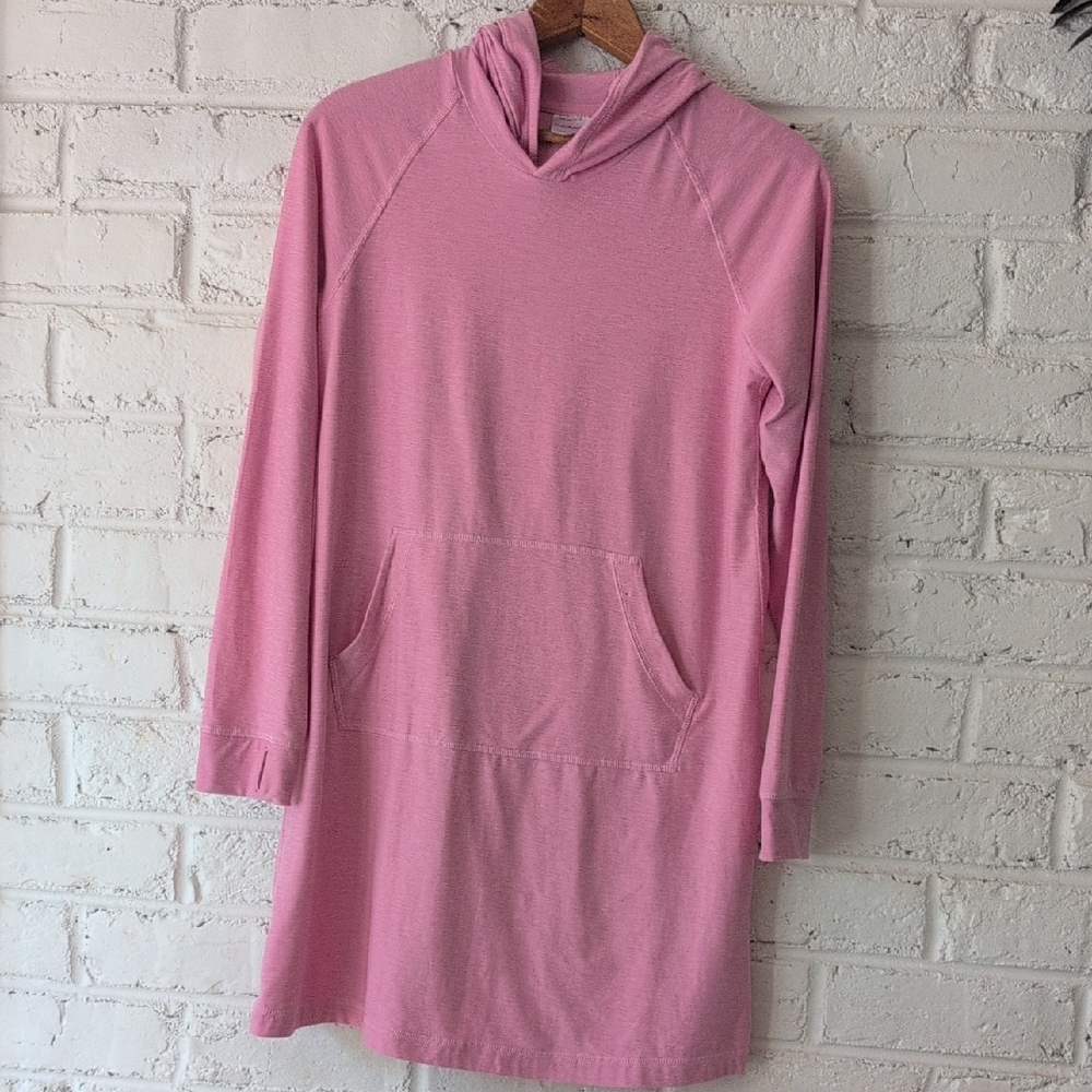 Hanna Andersson Pink Crew Neck Athletic Dress